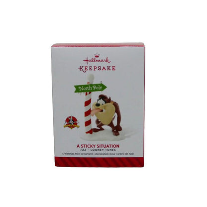 2014 A Sticky Situation - Taz Hallmark Ornament (Looney Tunes) QXI2443
