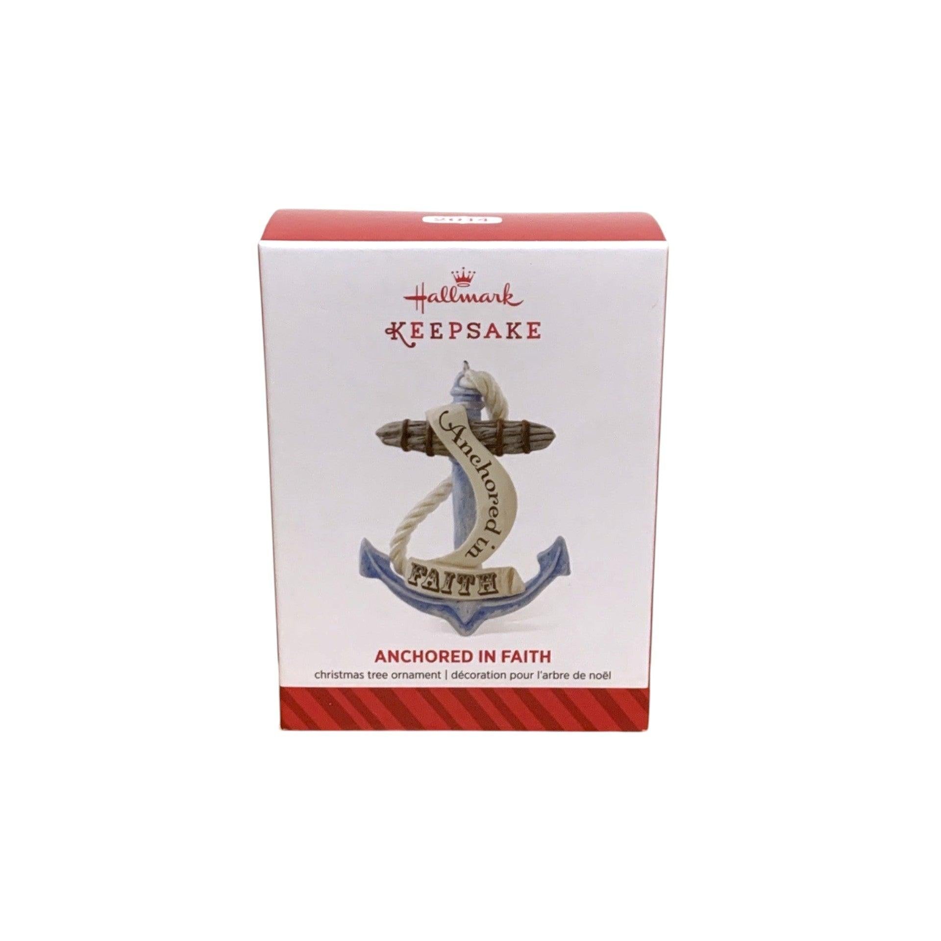 2014 Anchored in Faith (Cross) Hallmark Ornament QGO1343 Image2