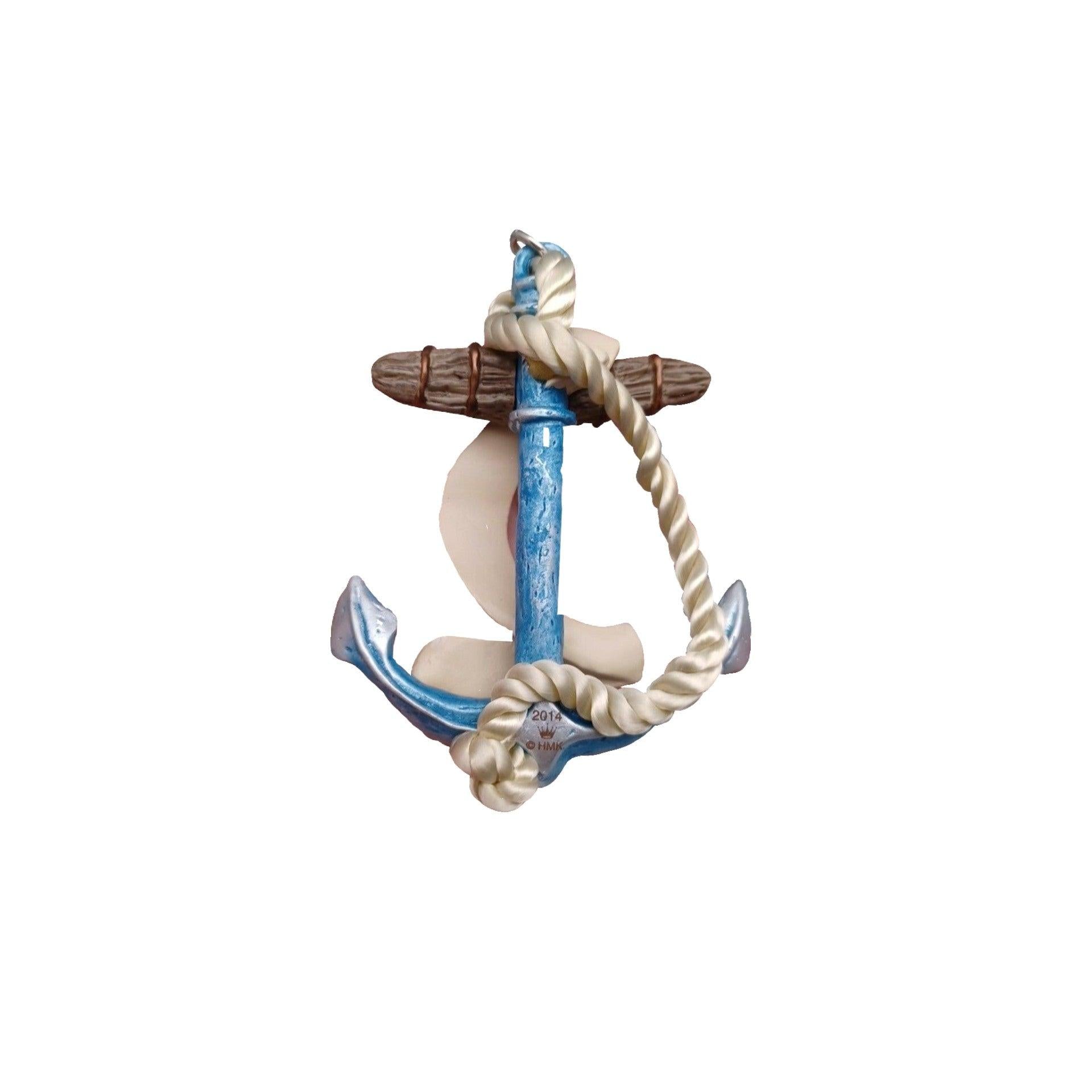 2014 Anchored in Faith (Cross) Hallmark Ornament QGO1343 Image3