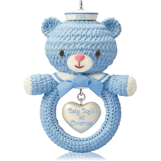 QGO1033 2014 Baby Boy's First Christmas (Baby First Christmas) Image1