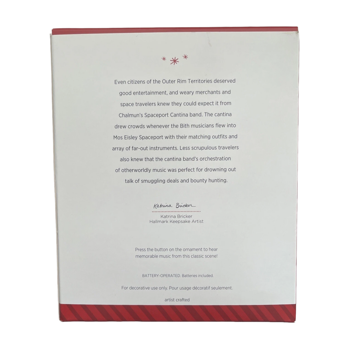 2014 Cantina Band Hallmark Ornament (Star Wars) QXI2623 Image6