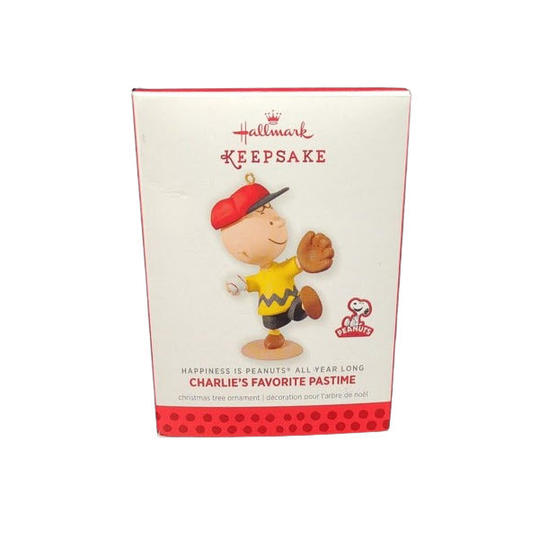 2014 Charlie's Favorite Pastime Hallmark Ornament (Happiness is Peanuts) QX9852