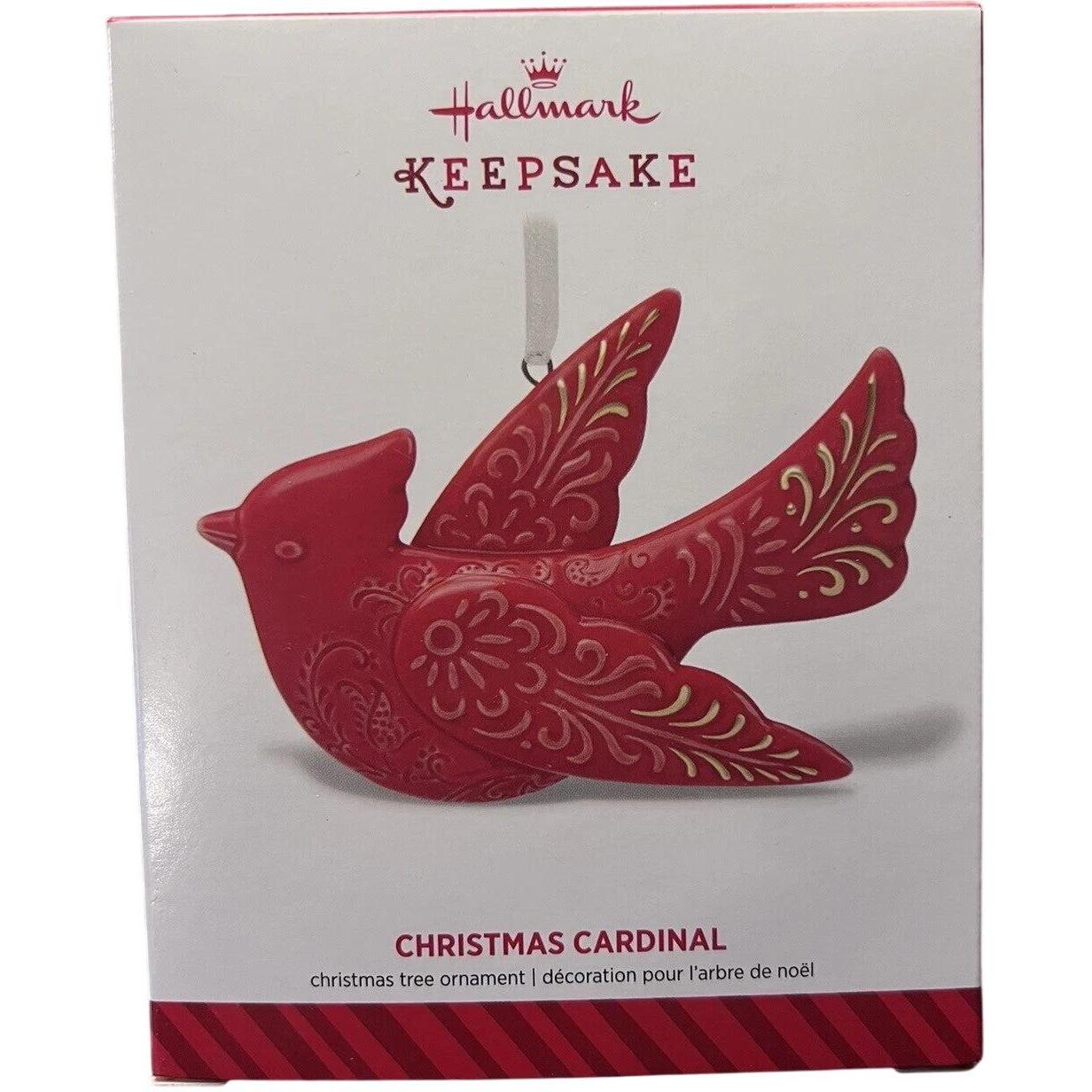 2014 Christmas Cardinal Hallmark Ornament (Bird) QGO1616