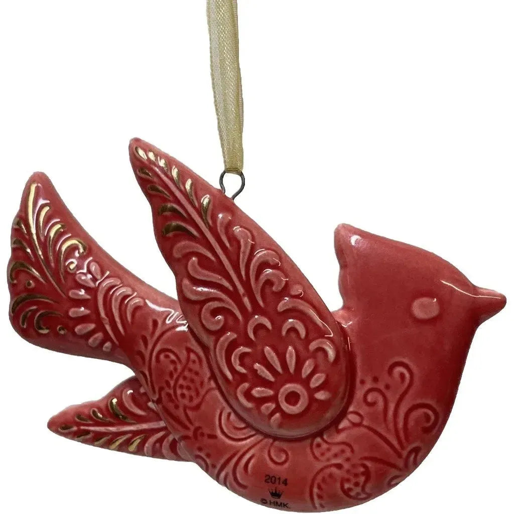 2014 Christmas Cardinal Hallmark Ornament (Bird) QGO1616