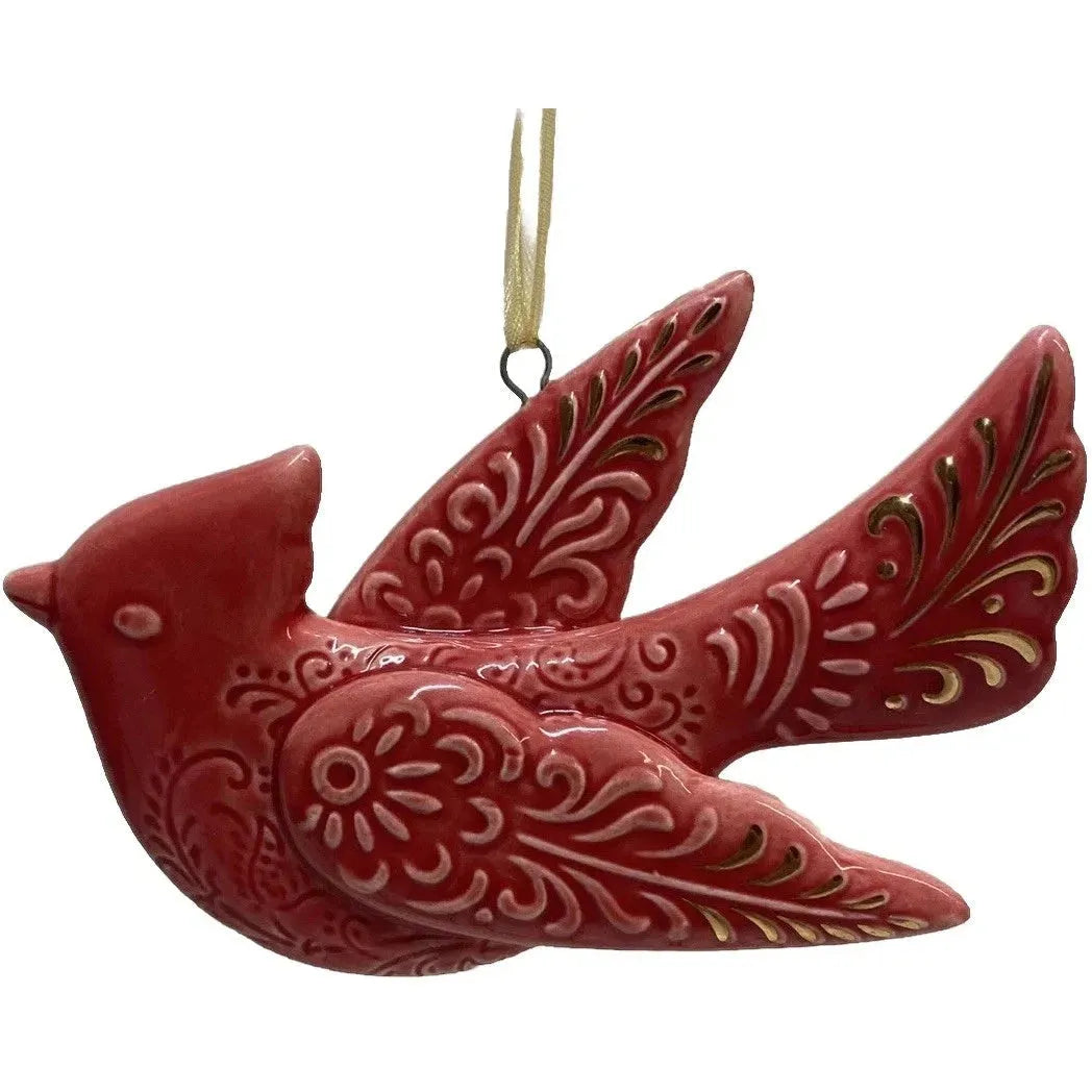 2014 Christmas Cardinal Hallmark Ornament (Bird) QGO1616