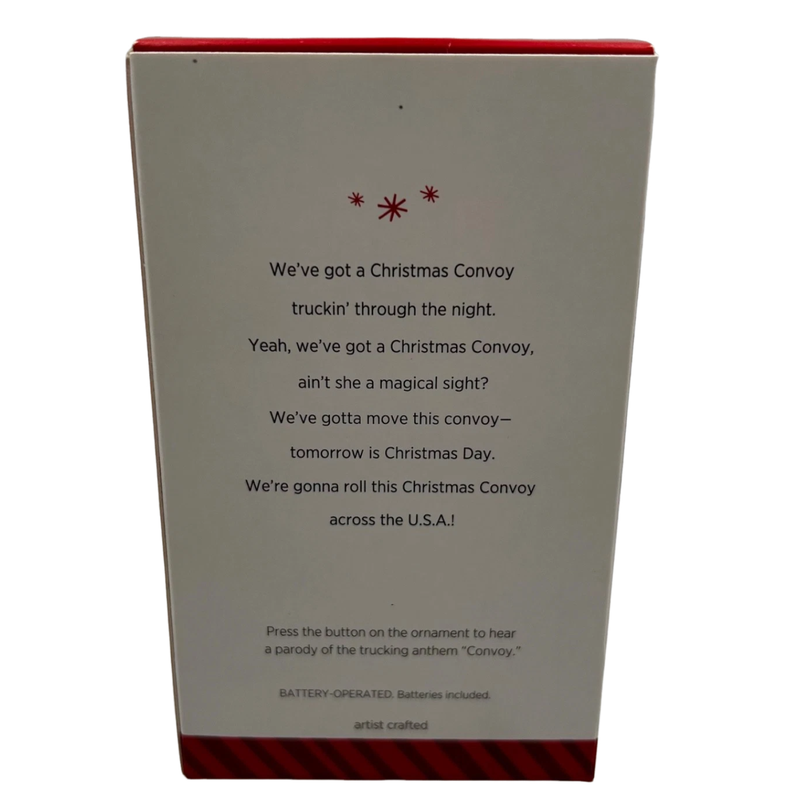 2014 Christmas Convoy Hallmark Ornament (Vehicle) QGO1306 Image6