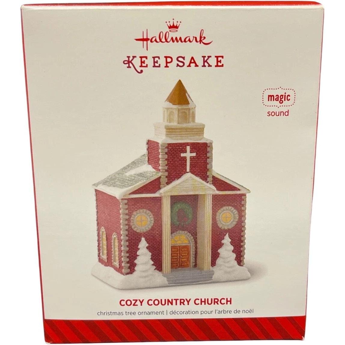 2014 Cozy Country Church Hallmark Ornament (Church) QGO1326