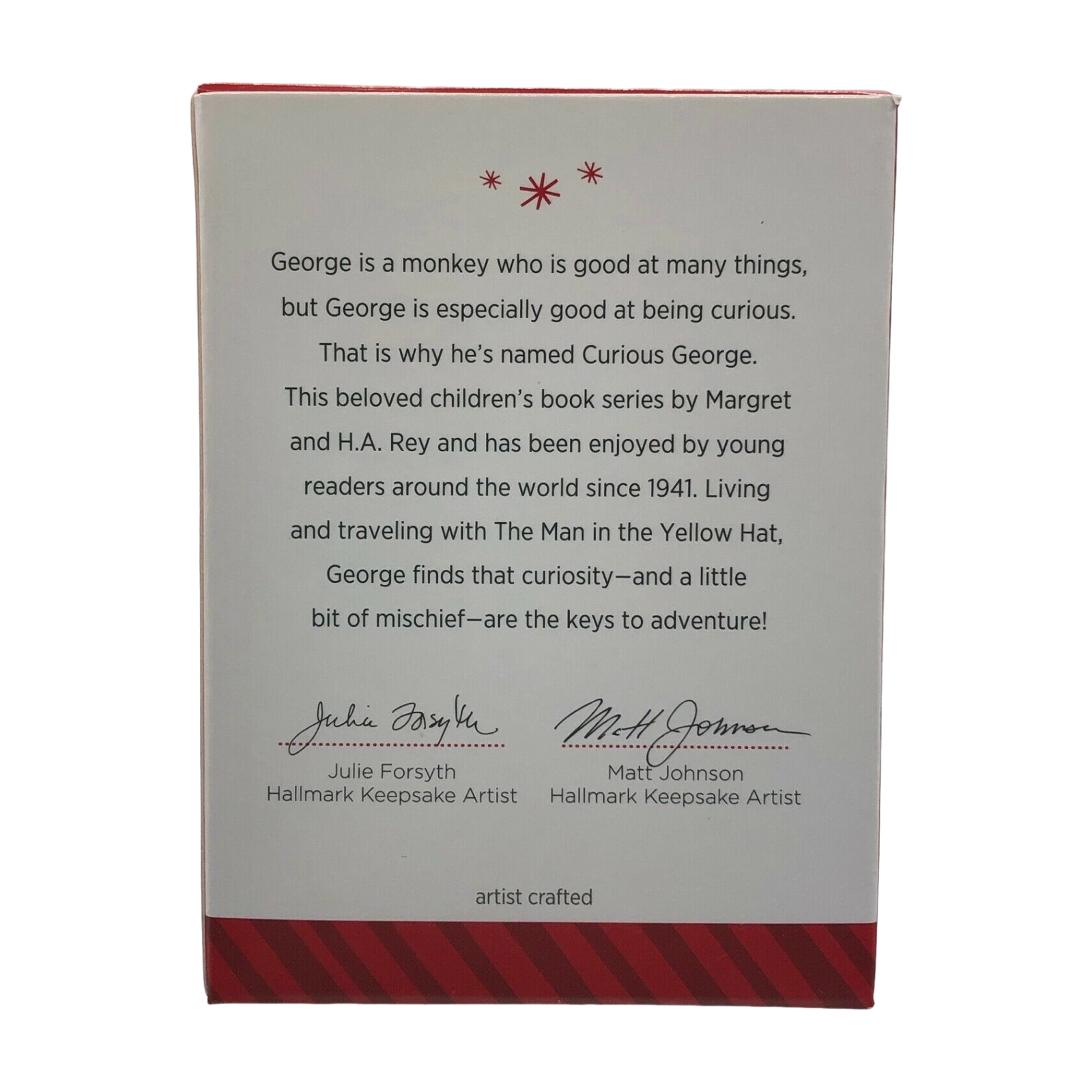 2014 Curious George Flies a Kite Hallmark Ornament (A Curious Little Monkey) QXI2663 Image4