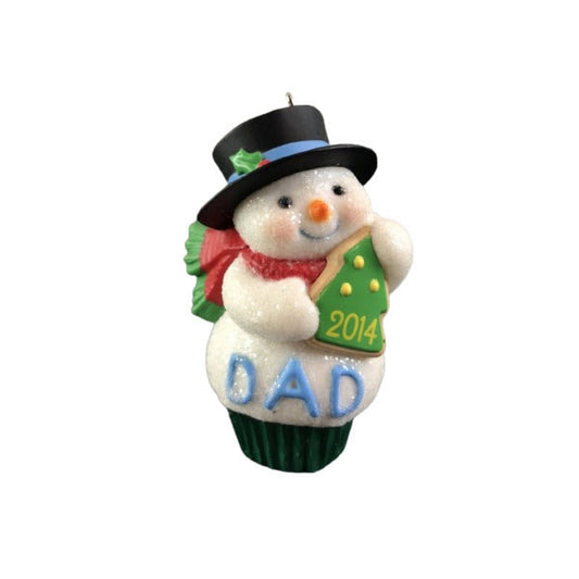 2014 Dad Hallmark Ornament (Snowmen) QGO1093