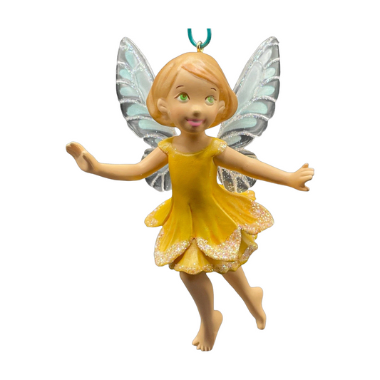 2014 Daffodil Fairy Hallmark Ornament (Fairy Messengers) QX9153 Image1