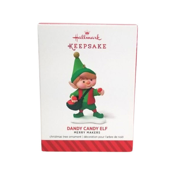 2014 Dandy Candy Elf Hallmark Ornament (Merry Makers) QRP5923