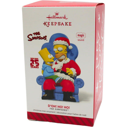 2014 D'Oh! Ho! Ho! Hallmark Ornament (The Simpsons) QXI2846