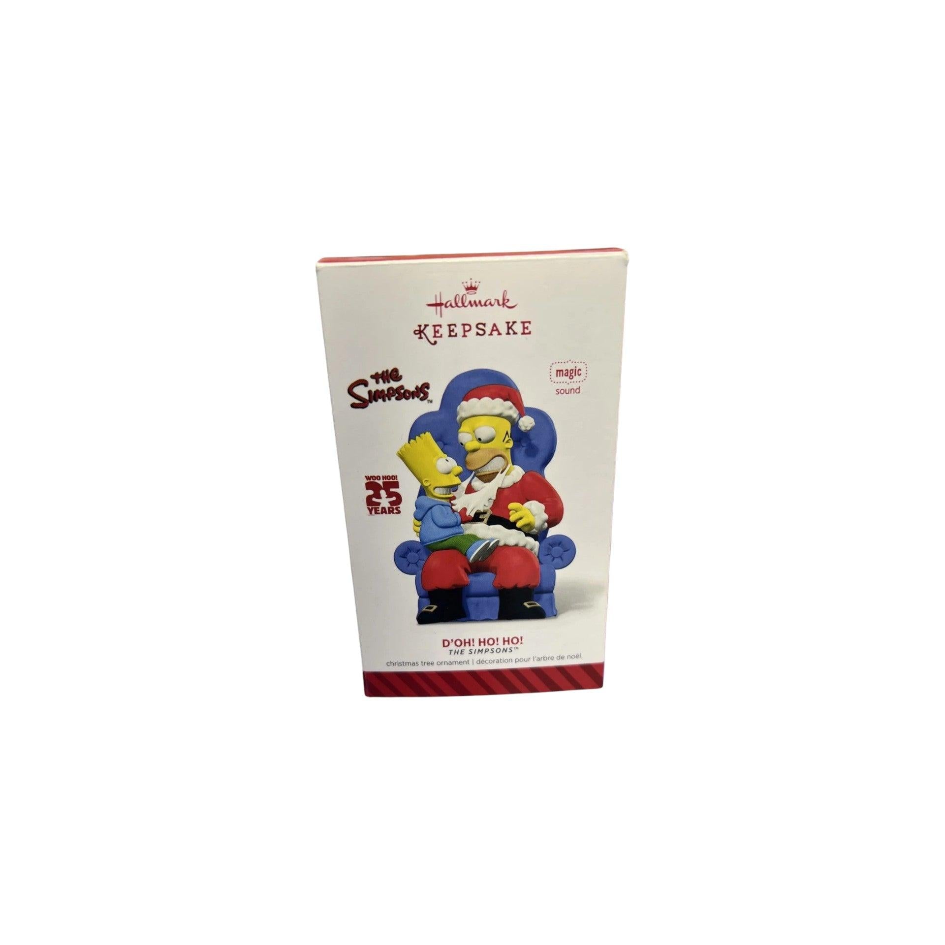 2014 D'Oh! Ho! Ho! Hallmark Ornament (The Simpsons) QXI2846 Image2