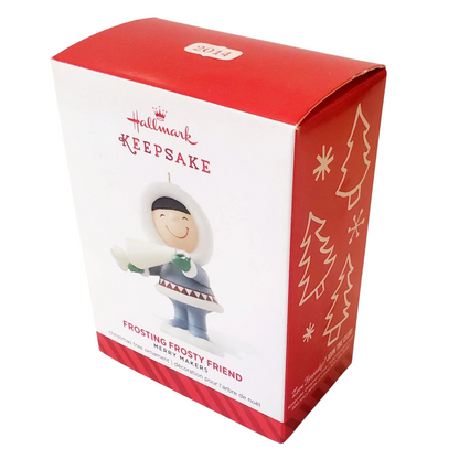 2014 Frosting Frosty Friend Hallmark Ornament (Frosty Friends) QRP5933