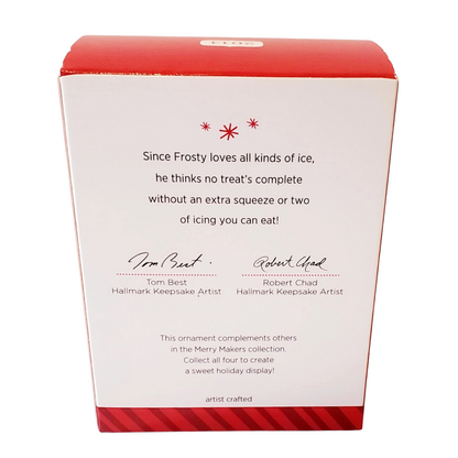 2014 Frosting Frosty Friend Hallmark Ornament (Frosty Friends) QRP5933