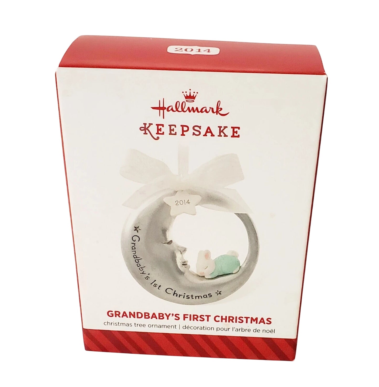 2014 GrandBaby's First Christmas Hallmark Ornament (Baby's First Christmas) QGO1046
