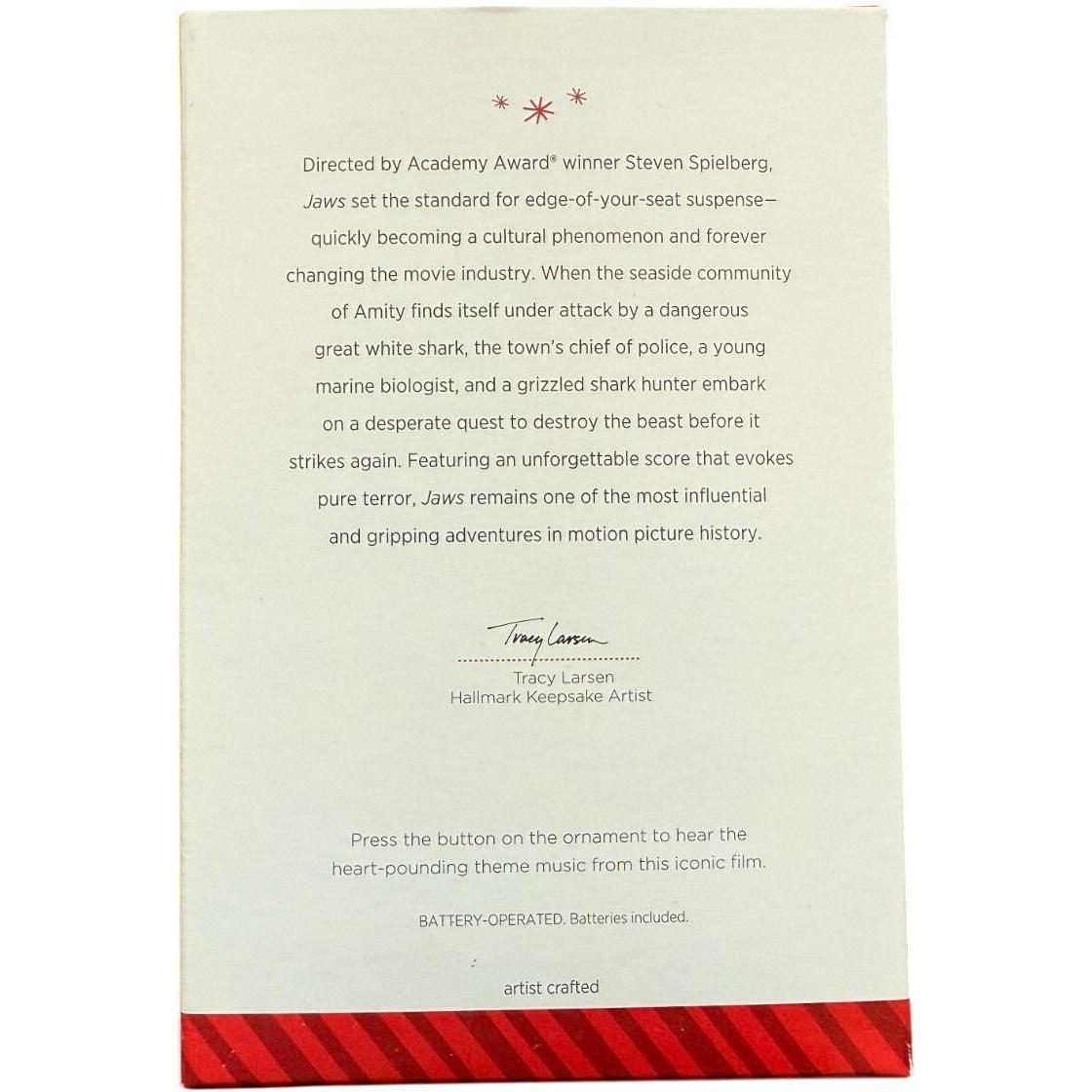 2014 Great White Menace Hallmark Ornament (Jaws) QXI2786