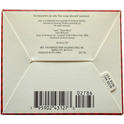 2014 Great White Menace Hallmark Ornament (Jaws) QXI2786