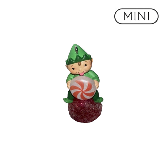 2014 Happy Little Elf Hallmark Ornament (Elf) QXM8516 Image1