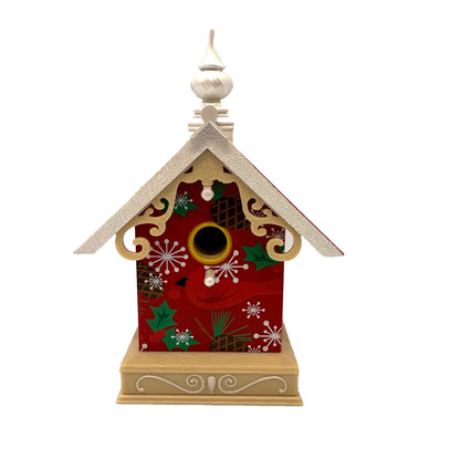 2014 Heaven and Nature Sing Hallmark Ornament (Birdhouse) QGO1586