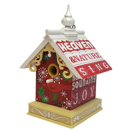 2014 Heaven and Nature Sing Hallmark Ornament (Birdhouse) QGO1586