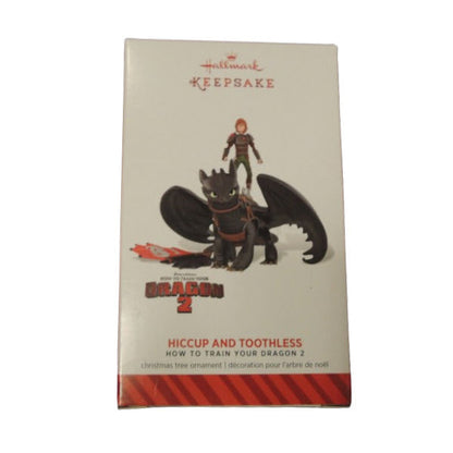 2014 Hiccup and Toothless Hallmark Ornament (How to Train Your Dragon 2) QXI2643