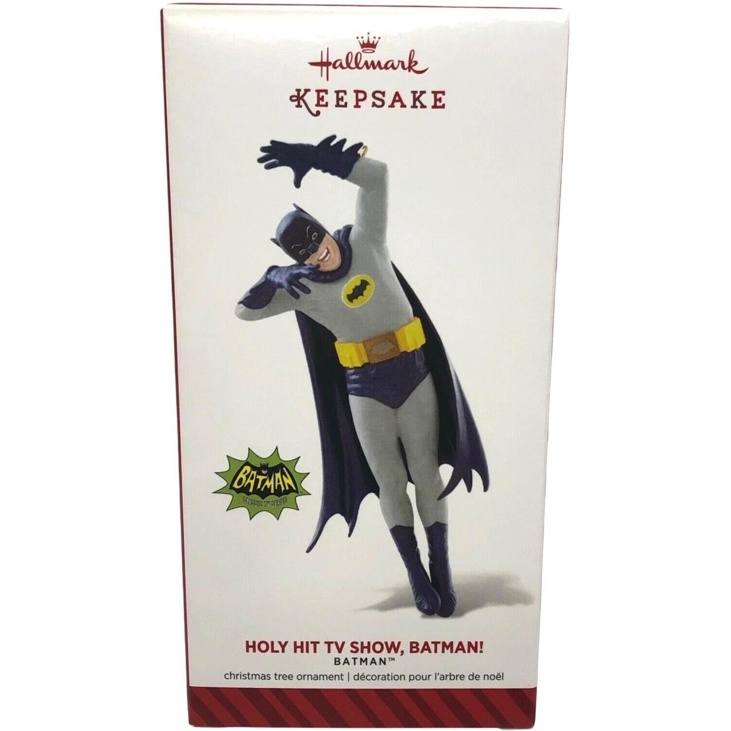 2014 Holy Hit TV Shows, Batman! Hallmark Ornament (Super Heroes) QXI2463