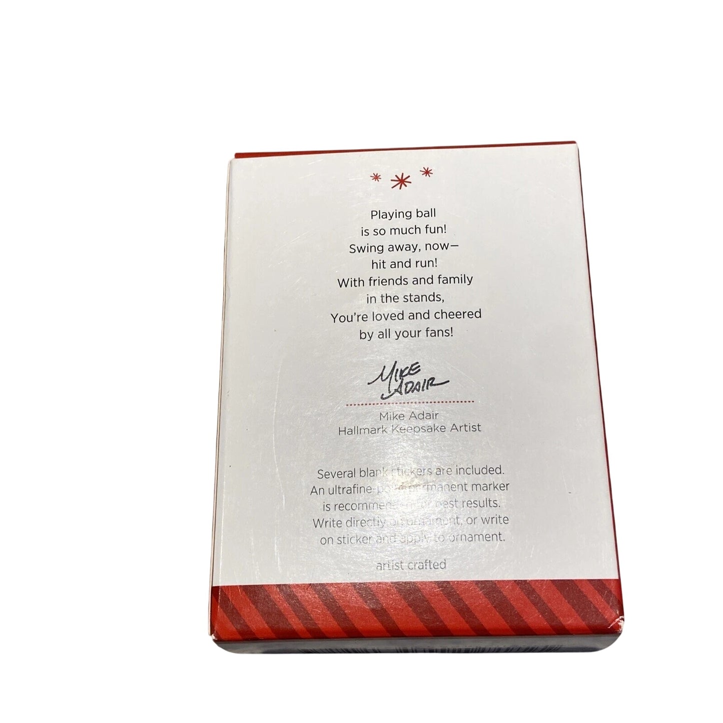 2014 Home Run Star Hallmark Ornament (Baseball) QGO1273