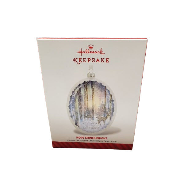 2014 Hope Shines Bright Hallmark Ornament (Reindeer) QGO1346