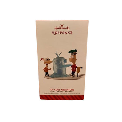 2014 Icy-Cool Adventure Hallmark Ornament (Phineas And Ferb) QXD6133