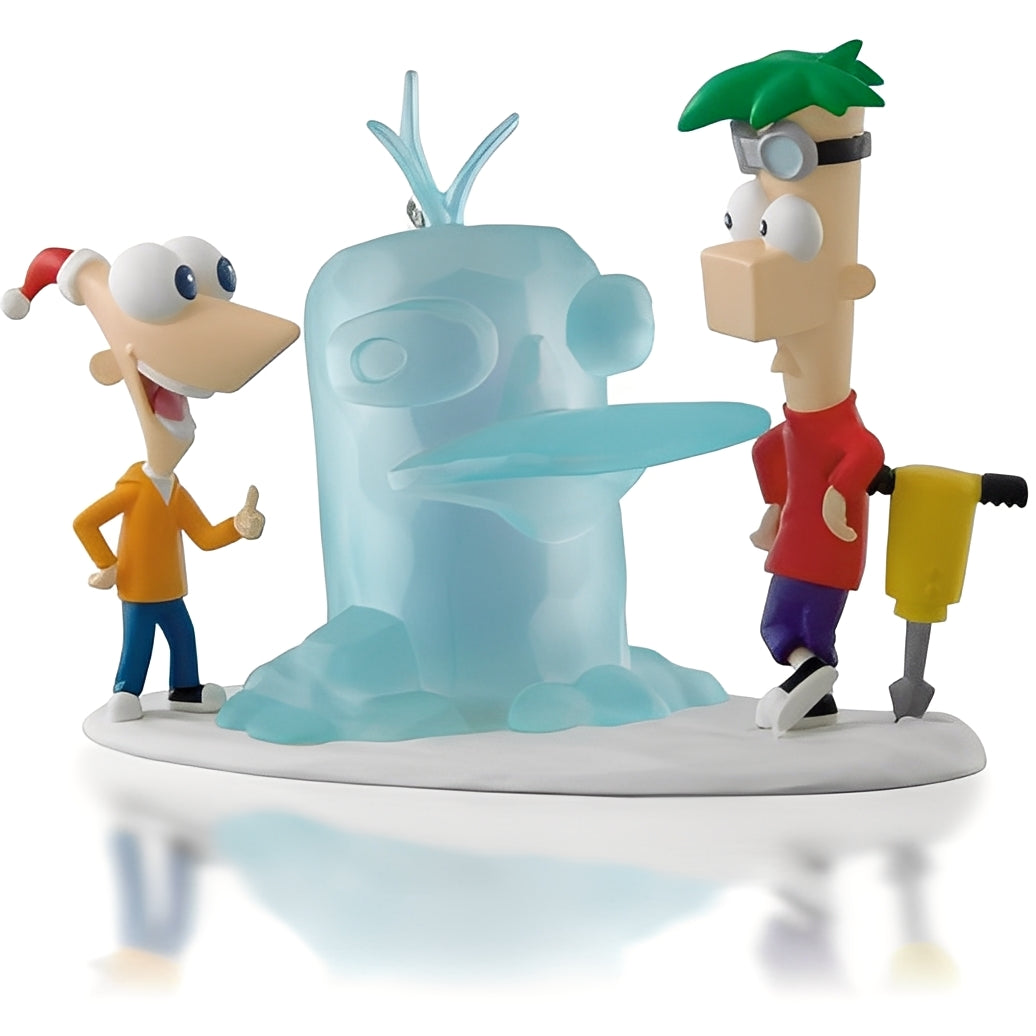 2014 Icy-Cool Adventure Hallmark Ornament (Phineas And Ferb) QXD6133