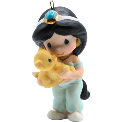 2014 Jasmine and Rajah Hallmark Ornament (Aladdin) QXE3716
