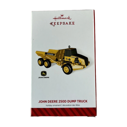 2014 John Deere 250D Dump Truck Hallmark Ornament (John Deere) QXI2683 Image2