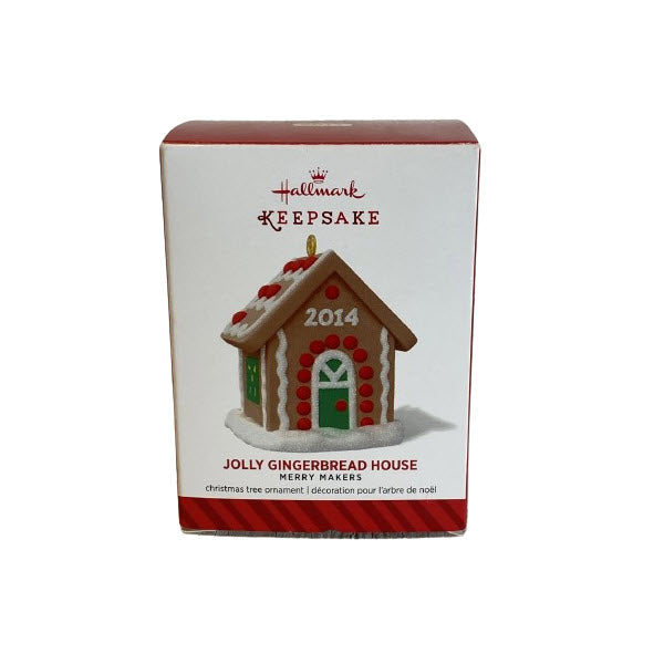 2014 Jolly Gingerbread House Hallmark Ornament (Merry Makers) QRP5936