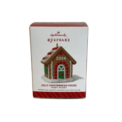 2014 Jolly Gingerbread House Hallmark Ornament (Merry Makers) QRP5936
