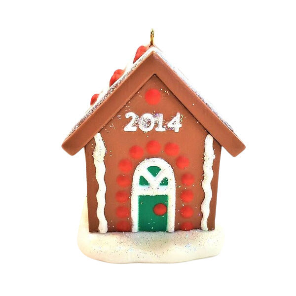 2014 Jolly Gingerbread House Hallmark Ornament (Merry Makers) QRP5936