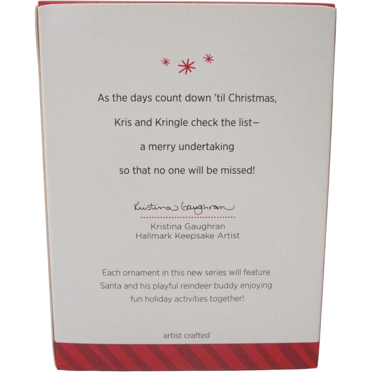 2014 Kringle and Kris Hallmark Ornament (Kringle and Kris) QX9226