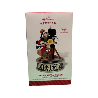 2014 Lights! Camera! Action! Hallmark Ornament (Mickey Mouse & Friends) QXD6003 Image2