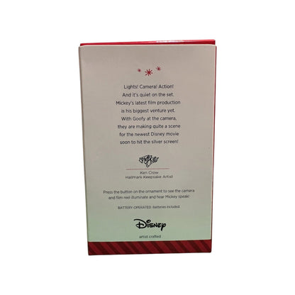 2014 Lights! Camera! Action! Hallmark Ornament (Mickey Mouse & Friends) QXD6003 Image8
