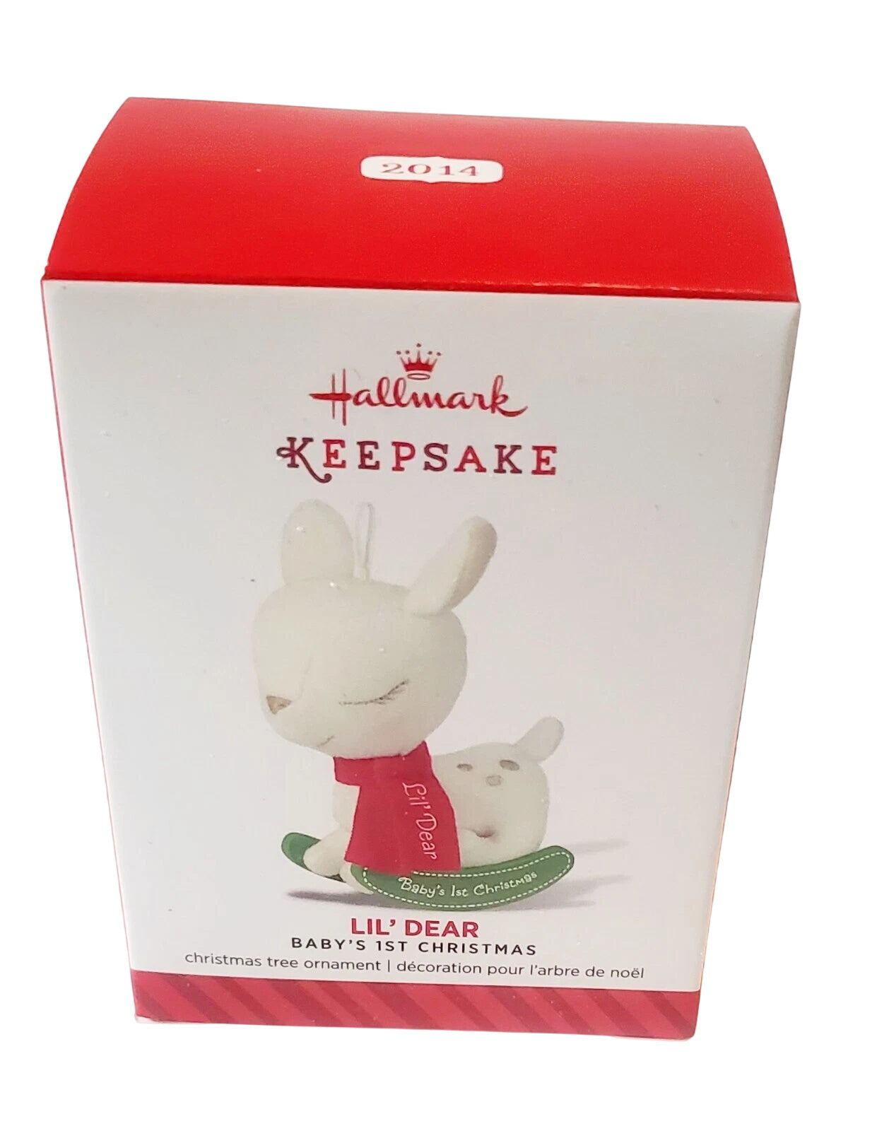 2014 Lil' Dear Hallmark Ornament (Baby's First Christmas) QGO1043