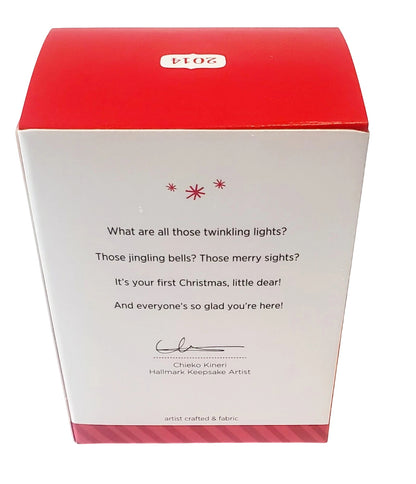 2014 Lil' Dear Hallmark Ornament (Baby's First Christmas) QGO1043