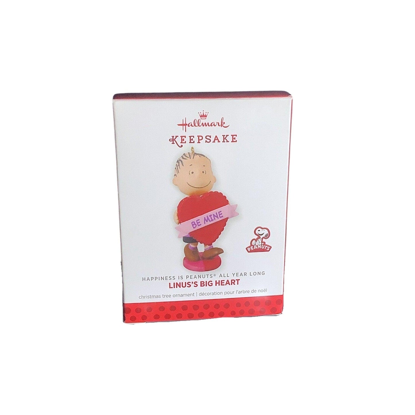 2014 Linus's Big Heart Hallmark Ornament (Happiness is Peanuts) QX9832 Image2