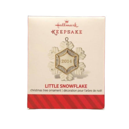 2014 Little Snowflake Hallmark Ornament (Snowflake) QXM8533