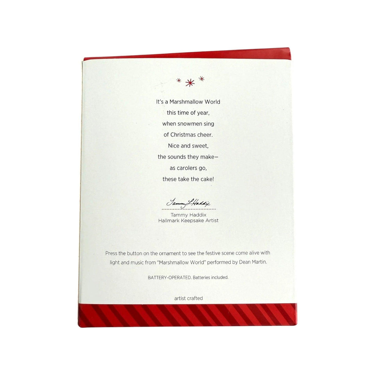 2014 Marshmallows World Hallmark Ornament (Marshmallows) QGO1536 Image7