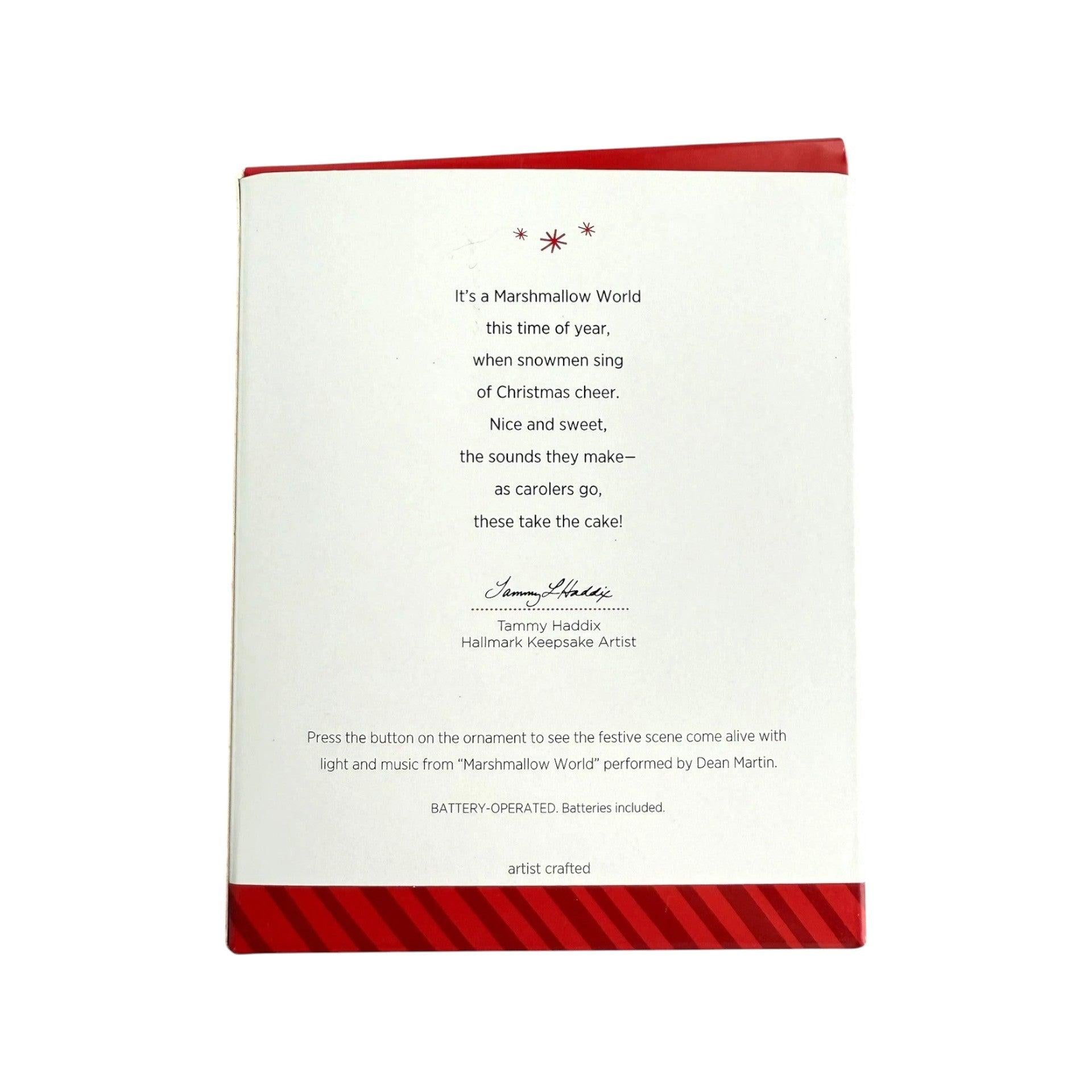 2014 Marshmallows World Hallmark Ornament (Marshmallows) QGO1536 Image7