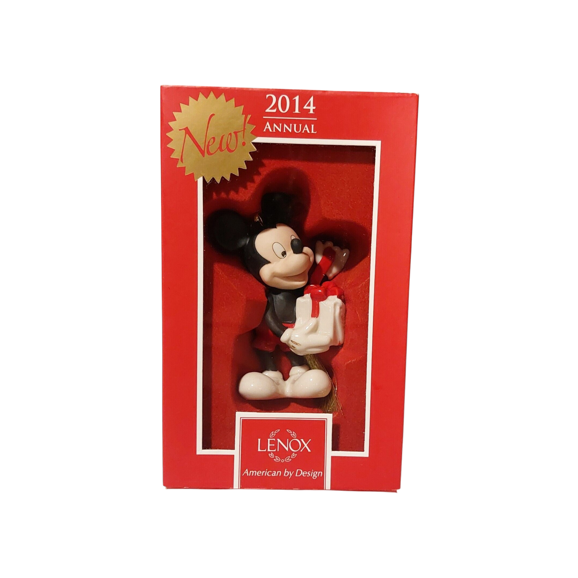 2014 Merry Little Mouse Mickey Mickey Mouse Lenox Ornament 813727 Image2