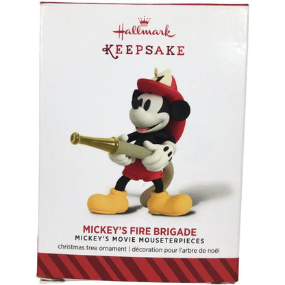 2014 Mickey's Fire Brigade Hallmark Ornament (Mickey's Movie Mousterpieces) QX9163