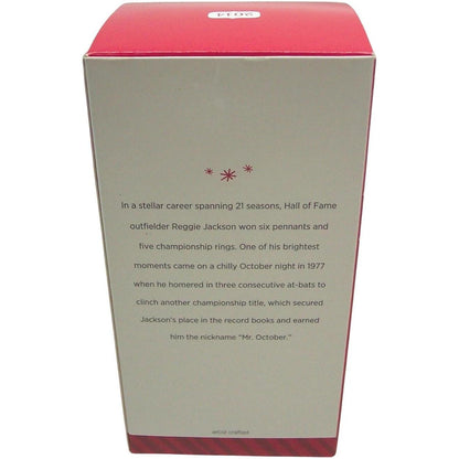 2014 "Mr. October" Reggie Jackson Hallmark Ornament (At the Ballpark) QXI2743