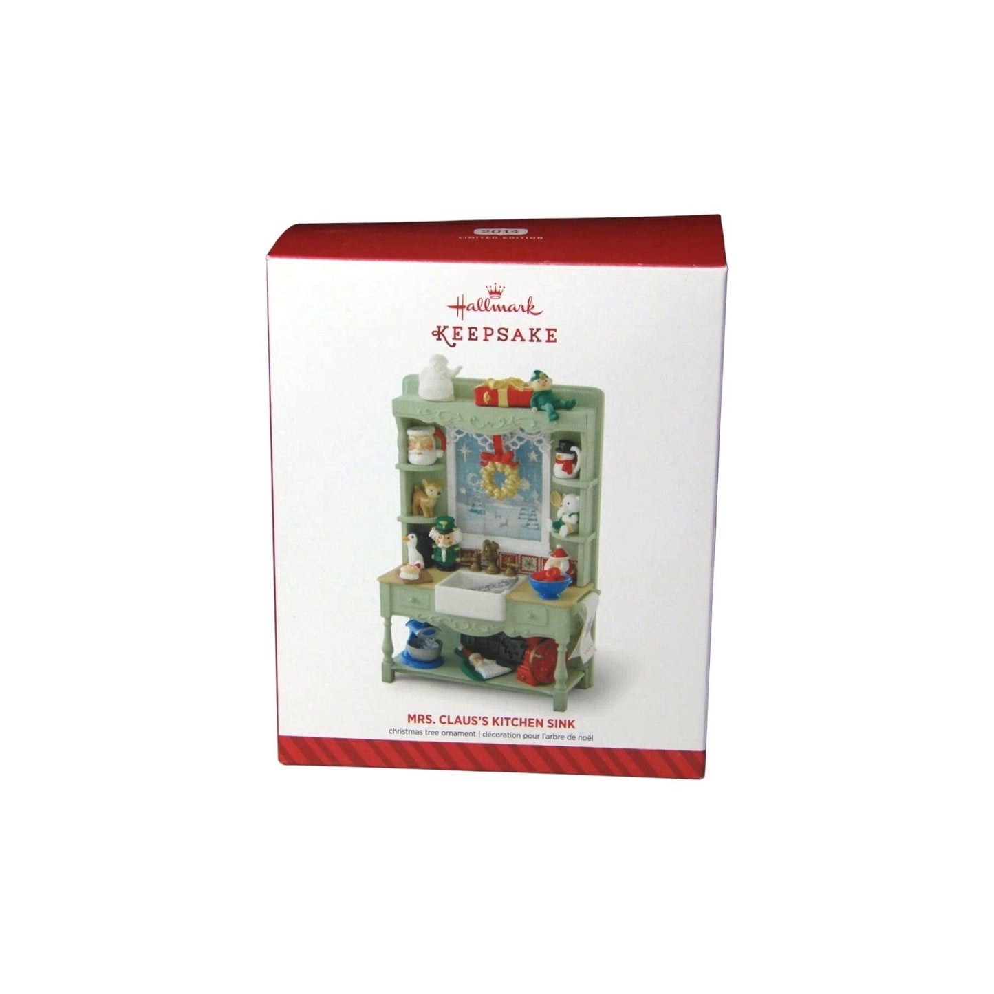 2014 Mrs. Claus’s Kitchen Sink (Mrs. Claus) Hallmark Ornament QMP4087 Image2