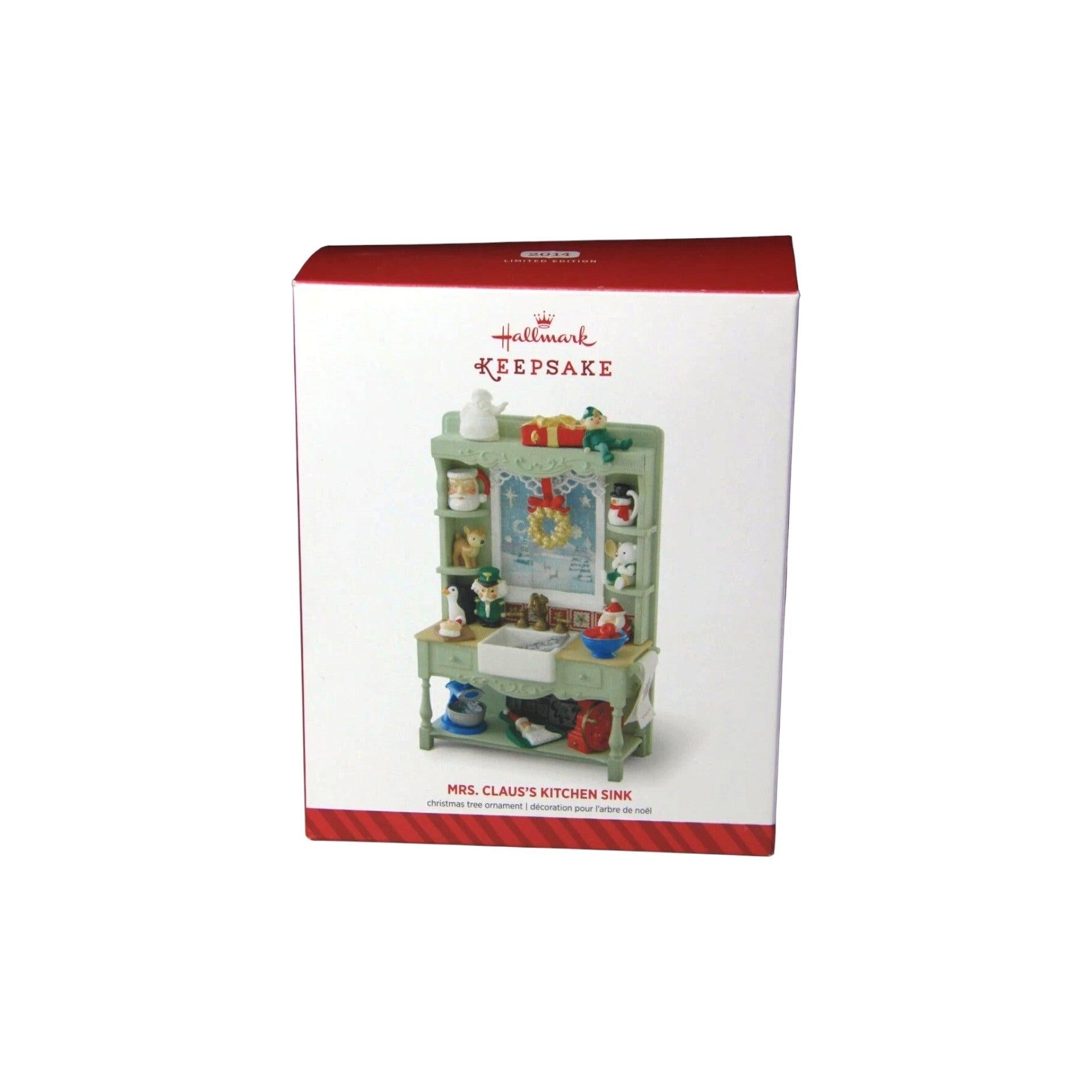 2014 Mrs. Claus’s Kitchen Sink (Mrs. Claus) Hallmark Ornament QMP4087 Image2